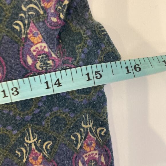 Mossimo Supply Co. Cap Sleeve Scoop Neck Stretchy Mini Dress Boho Print Sz Sm - Picture 8 of 12